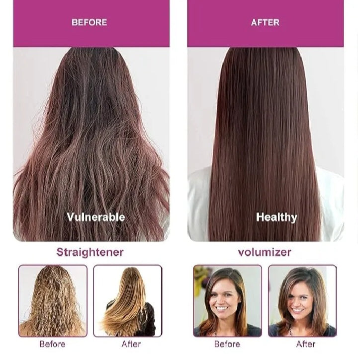 Electric Hair Straightening Comb – Fast Heating, Anti-Burn & Safe Touch Design